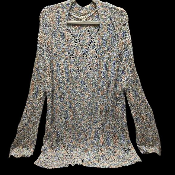 POL SMALL CARDIGAN RAINBOW COLOR PTP:20”💕OFFERS! - Picture 2 of 15